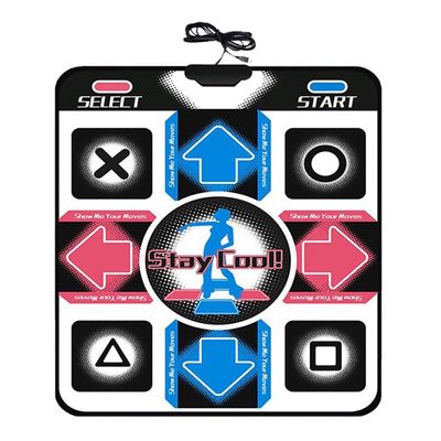 ALFYRCFT USB Wired Dance Mats 11Keys Dancing Game Step Pad HD Foot Print Dancer Blanket Equipment