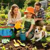 Kids Gardening Set, Real Metal Gardening Tools Kit, Small Apron, Garden Tool Set, for Boys Girls Summer Outdoor Patio Lawn Yard Beach Sand Play Farm view 3