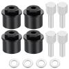RC Car Replacement For Tamiya For Clod Buster 1/10 4PCS Aluminum Alloy Wheel Hex Adapters Widen Front Wheels Hub 15mm RC Car Upgrade Accessories view 1
