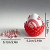 3D Printing Cute Baseball Dragon + Dragon Egg Model Plastic Decoration Table Top Decoration Sculpture Ornaments Festival Gift view 2