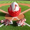 3D Printing Cute Baseball Dragon + Dragon Egg Model Plastic Decoration Table Top Decoration Sculpture Ornaments Festival Gift view 3