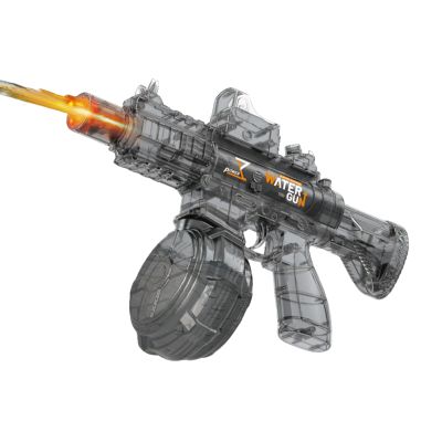 2026 Electric Water Gun Automatic Water Pistol Blaster Soaker, High Pressure Long Range Water-Shooter with LED Light Large Capacity Tank for Adults Outdoor Yard Beach Pool Summer