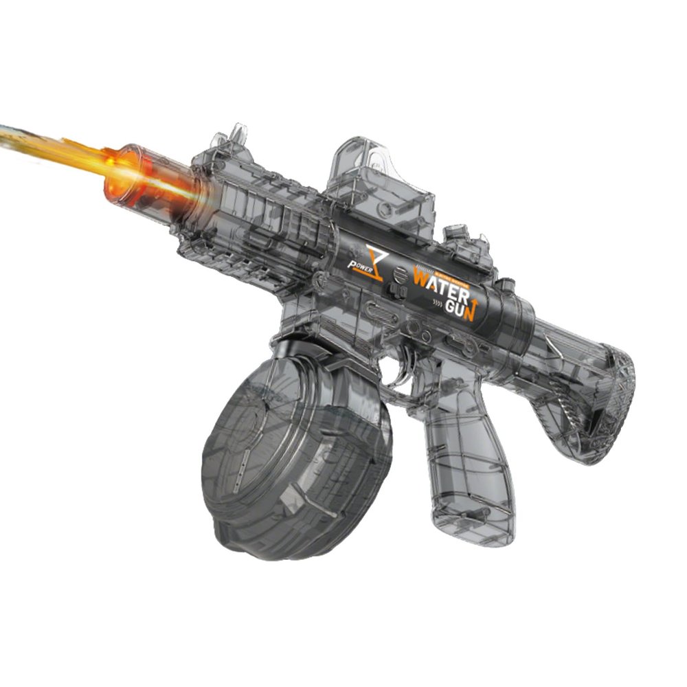 2026 Electric Water Gun Automatic Water Pistol Blaster Soaker, High Pressure Long Range Water-Shooter with LED Light Large Capacity Tank for Adults Outdoor Yard Beach Pool Summer