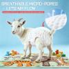 Pet Diapers, Goat Diapers for Females,M Waist Size 28-48/10 Pieces All-Absorb Disposable Secure Fit, Breathable Absorbency, Leak Guard, Cute Patterns, Stays Dry Longer, Goats to Move Freely Indoors view 4