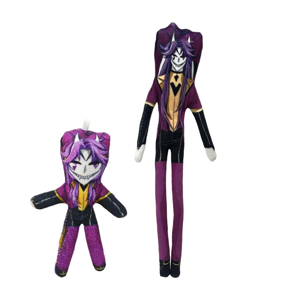 2 Pcs The Freak Circus Anime Twistable Figure Pierrot Soft Figure Fully Shapeable with Internal Skeleton Poseable Funny Creative Animals Hug Pillow Decor Gifts