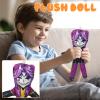2 Pcs The Freak Circus Anime Twistable Figure Pierrot Soft Figure Fully Shapeable with Internal Skeleton Poseable Funny Creative Animals Hug Pillow Decor Gifts view 4