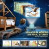 Kids Story Projector for Ages 3-7 with 30 Story Cards,Screen-Free Storytelling Device with Remote, Adjustable Stand, Portable Rechargeable, 160+ Audio Tracks, Gift for Boys & Girls view 3