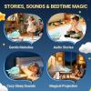 Kids Story Projector for Ages 3-7 with 30 Story Cards,Screen-Free Storytelling Device with Remote, Adjustable Stand, Portable Rechargeable, 160+ Audio Tracks, Gift for Boys & Girls view 4