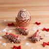 3D Print Cute Nerd Gingerbread Dragon + Dragon Egg Model Plastic Ornament Desktop Decoration Sculpture Ornaments Festival Gifts view 4