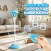 Automatic Bubble Machine, Rechargeable Bubble Maker with Lights and Music, 3-Level Adjustable Heights Bubble Wand for Adult Outdoor Party Birthday Wedding (Green) view 2
