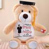 From A Proud Mom to Her Amazing 2026 Graduate, Proud Mom 2026 Personalized Graduation Teddy Bear, Daughter Graduation Bear from Parents, High School Graduation Bear for Girls, 2026 Graduation Gifts view 4