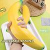 2PC Slow Rising Banana Stress Relief Toys for Adults, Squishy Sensory Toys for Anxiety Relief, Soft Pinch and Release Novelty Gifts for Focus and Relaxation, Fun Office Desk Fidget Stress Ball view 4