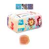 Baby Sensory Toy Tissue Box with Silky & Crinkle Tissues - Montessori Fine Motor Skills Developmental Pull Toy for Toddlers view 4