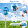 2026 New 47" Rechargeable Automatic Bubble Maker with Light and Music for Outdoor, Adjustable Height Stand with Detachable Wand, Bubble Solution Included for Party (Blue) view 4