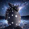 3D Print Cute Dadling Galaxy Starry Dragon+Dragon Egg Model Plastic Ornaments Table Top Decoration Sculpture Ornaments Festival Gifts view 4