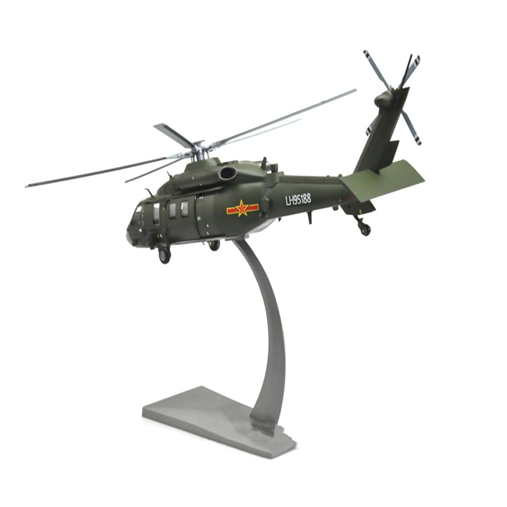 CHICHIYANG 1/72 Scale Armed Straight 20 Helicopter Model Z-20 Model Alloy Military Plane Model