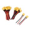 XT90 Plug Connector Male/Female with 100mm 12AWG Silicone Wire for Bat*/tery Cable(1pair XT90-M-F) view 1