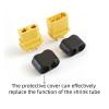 10Pairs XT60H (XT60 Upgrade) Connectors, Male Female bu/*llet Plugs with Sheath for Lithium Bat*/tery Planes Car(10PCS XT60H-M) view 4