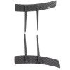 Keenso Front Bumper Canard, ABS Carbon Fiber Style Universal Airflow Spoiler for Car, with Self Adhesive Tape for Easy Installation view 2