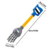 FashionCha Interactive Grabber Robotic Claw Toy Robot Hand Strong Grasping Tool Mechanical Pull Handle Material Suitable for Child Motor Skills Indoor Pl, Blue view 3