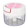 Manual Garlic Grinder Mincer Chopper Proof ABS & 304 Stainless Steel for Ginger Chilies Cilantro Food Puree view 1