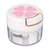 Manual Garlic Grinder Mincer Chopper Proof ABS & 304 Stainless Steel for Ginger Chilies Cilantro Food Puree view 2
