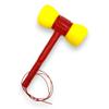 MEGA Vending Plastic Arcade Hammer Double Sponge Head (Yellow) - Designed for Arcade Machines Such AS Whack-A-MOLE, Music Rhythm Games, & Drum Machines view 3