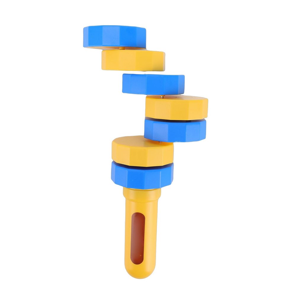 Naroote Wooden Balance Toy, Handheld Wooden Balancer, 360 Swing Design Balancer with Hand Eye Coordination Function, Ideal for Kids & Adults, Fine Motor Skills, Beechwood