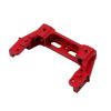 RC Modifications Spare for Axial 90047 for Wrangler for SCX10 II 90046 1/10 Metal Front Rail Bumper Mount Servo Bracket RC Crawler Upgrade Parts(Silver) view 2