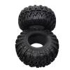 RC Car Tires Wheels Compatible with Traxxas TRX4 for Axial SCX10 for Wraith RR10 4PCS 2.2inch Rubber Tyre 2.2 Wheel Tires 128X60MM 1/10 RC Crawler view 4