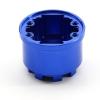 RC Repair Parts Compatible with TRAXXAS for Summit 1/10 RC Car Upgrade Modification Replacement Parts Accessories Metal Diff Case 5681(Blue) view 3