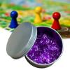 25 Pieces D4 4-Sided Acrylic Polyhedral Dice Set, Multi Sided Tabletop RPG Dice Collection for Theme Parties Role Play Games(Violet) view 2