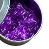 25 Pieces D4 4-Sided Acrylic Polyhedral Dice Set, Multi Sided Tabletop RPG Dice Collection for Theme Parties Role Play Games(Violet) view 4