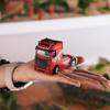 Goekhyrani 1/64 RC Semi Truck and Trailer with Proportional Steering, Independent Trailer Control, RC Container 3-Gear Modes Lifting Support Legs RC Construction Vehicles for Adult view 4