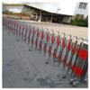 GenSDH Retractable Stainless Steel Safety Barrier Gate for Garages Schools and Malls Expandable Traffic Fence,Red,Silver,1.1x5m view 4