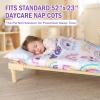 Hi Sprout Toddler Nap Mat with Removable Pillow & Soft Blanket, All-in-One Lightweight Sleeping Bag for Daycare, Preschool, Kindergarten & Travel, Washable Bedding for Kids Boys & Girls (Rainbow) view 4