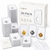20 Pack 33mm Coin Slab Display Holder, Clear Acrylic Four-Point Fixation Coin Collection Box for U.S. 1 oz Gold & Platinum Eagles, 1 oz Gold American Buffalo and Other 32.7mm Coins, (20Pcs) view 1