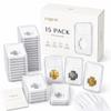 15 Pack 33mm Coin Slab Display Holder, Clear Acrylic Four-Point Fixation Coin Collection Box for U.S. 1 oz Gold & Platinum Eagles, 1 oz Gold American Buffalo and Other 32.7mm Coins, (15Pcs) view 1