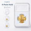 15 Pack 33mm Coin Slab Display Holder, Clear Acrylic Four-Point Fixation Coin Collection Box for U.S. 1 oz Gold & Platinum Eagles, 1 oz Gold American Buffalo and Other 32.7mm Coins, (15Pcs) view 2