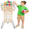 Outdoor Games Wooden Classic Giant Tower, 4FT Yard Game, for 2-6 Players view 1