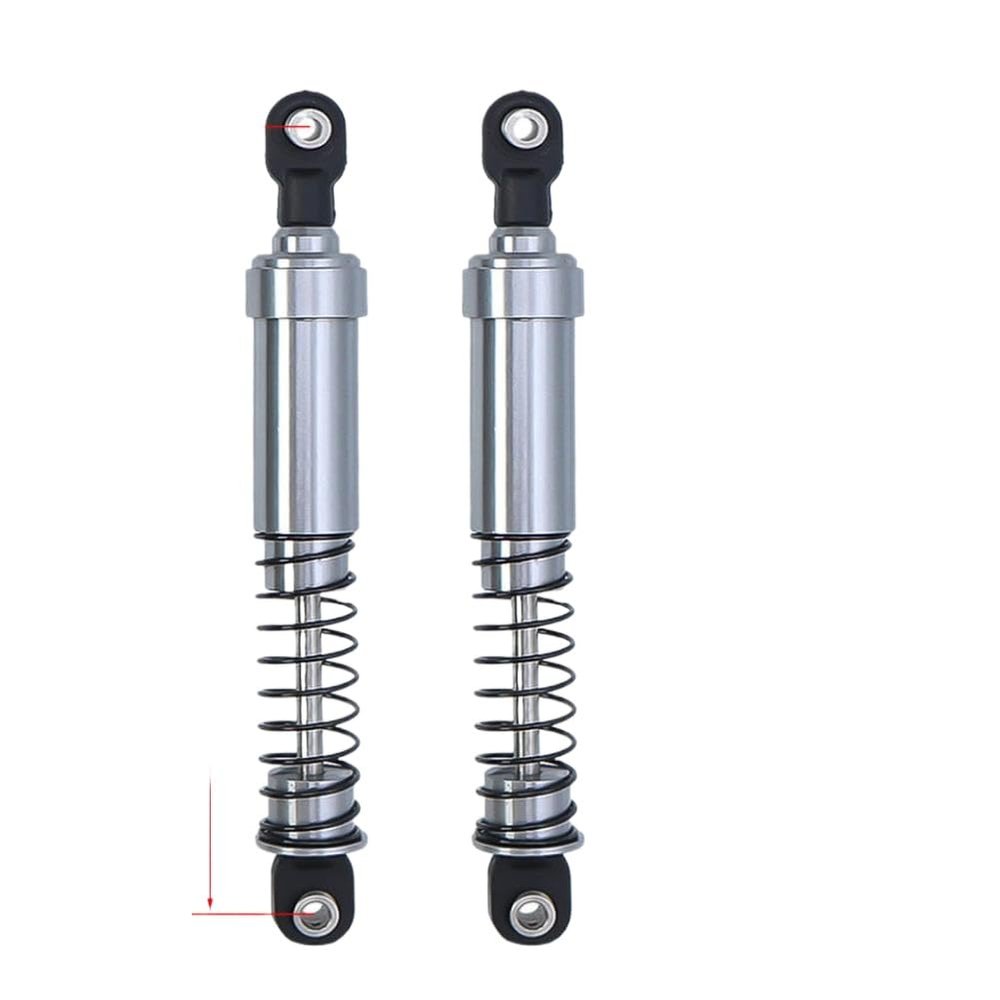 Aluminum Oil-Filled Shock Absorbers 75mm-115mm for 1/10 Scale RC Crawlers(115mm 2Pcs)