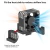 30mm Fan Mount Compatible with Arrma Mojave Grom BLX | RC Car Overheating Prevention Accessory (Not Includ Fan) view 4