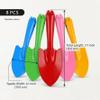 Bucket Trowel, 8pcs Toddler Gardening Set, Kids Shovels for Digging Dirt - Metal Mini Bucket Trowels with Flower-Shaped Handles (Random Colors) Kids Gardening Tools Tools view 2