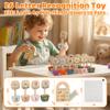 Wooden Alphabet Matching Game for Kids Ages 3-5, ABC Alphabet Learning Toy view 2
