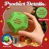 2026 Santa Swap Gift Exchange Dice, 3 * 3in Exchange Gifts Family Game, Christmas Stocking Stuffers White Elephant Gift for Men Women, Christmas Birthday Gifts for Teens, Large Dice Party Gifts view 4