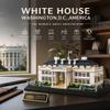 YINGYIWH White House Micro Building Blocks Set 894 PCS Washington DC Landmark Souvenir Gift for Adults and Teens view 2