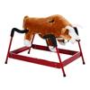 Kids Spring Rocking Horse Rodeo Bull Style with Realistic Sounds for Children Over 3 Years Old view 1