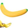 18cm/7in Giant Jumbo Strawberry Squishy, Slow Rise Squeeze Toy, Big Fruit Squishy, Large Fruit Jumbo Toy for Stress Relief Adults Party Gift (45CM/17.7IN Bannana) view 1