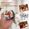 Nurnesy Memory Orb Ball Media Player with Touch Gestures, 3D Floating Effect, Portable Design, and Clear Sound for Videos and Photos view 4