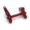 HERAUMB HNR Dodge H9802 Werewolf H9803 E30 1/10 Remote Control Flat Sports car Metal Upgrade Accessories Steering Component Parts(Red) view 2